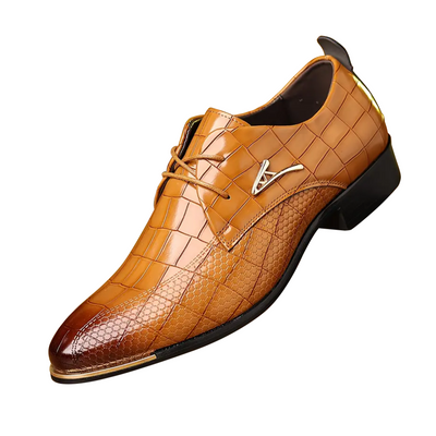 Flynn | Oxford PU Leather For Men