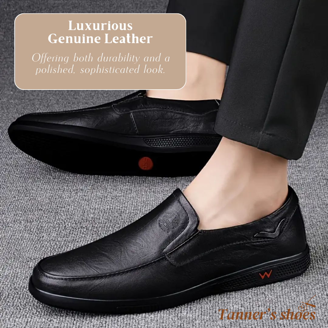 Aiden | Casual Leather Slip-on Shoes