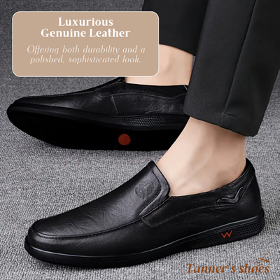 Aiden | Casual Leather Slip-on Shoes