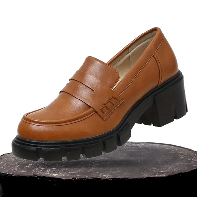 Elanora | Loafers with Chunky Heels for Women