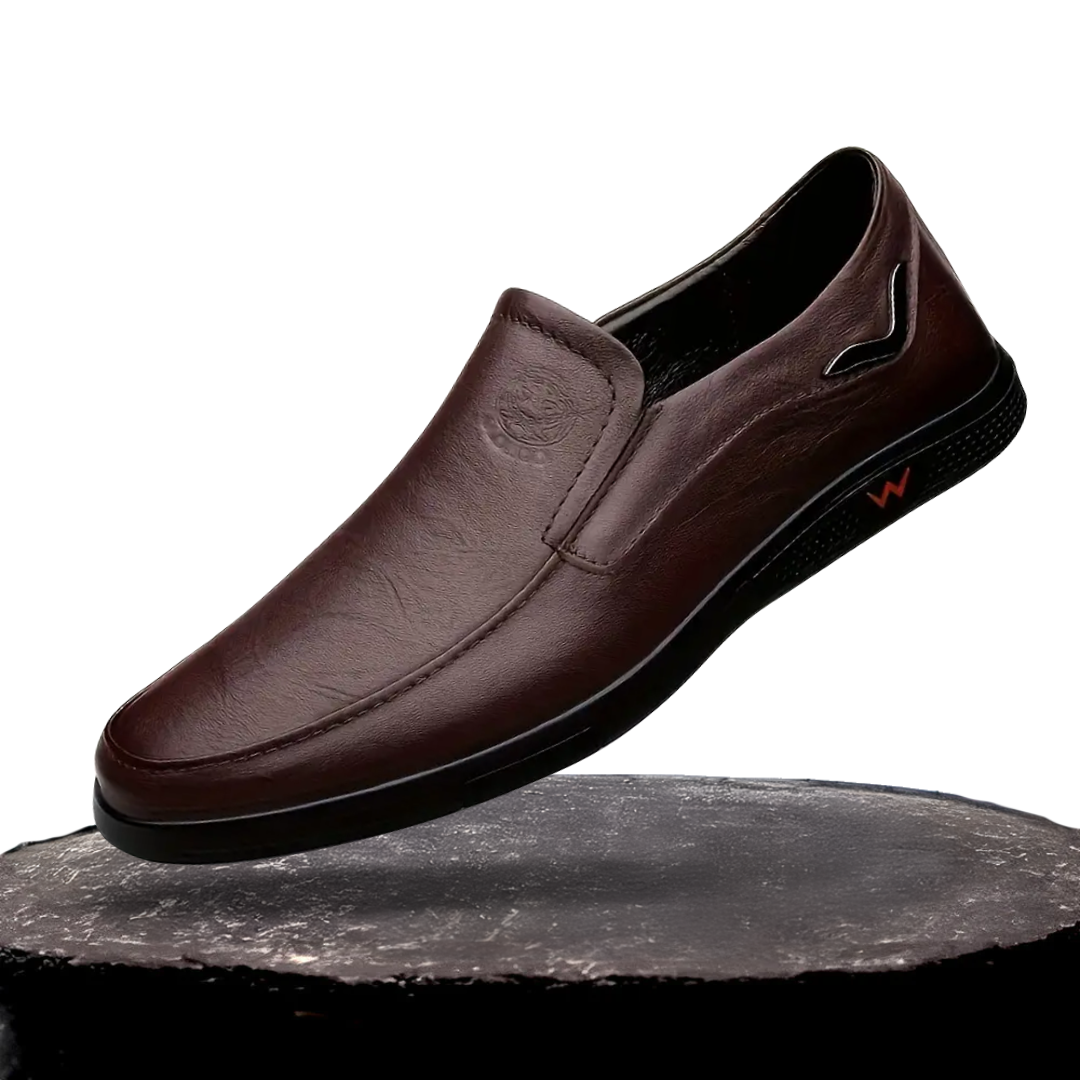 Aiden | Casual Leather Slip-on Shoes