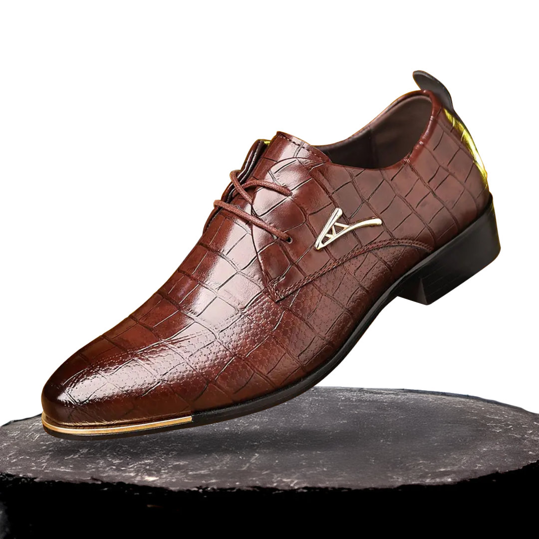 Flynn | Oxford PU Leather For Men