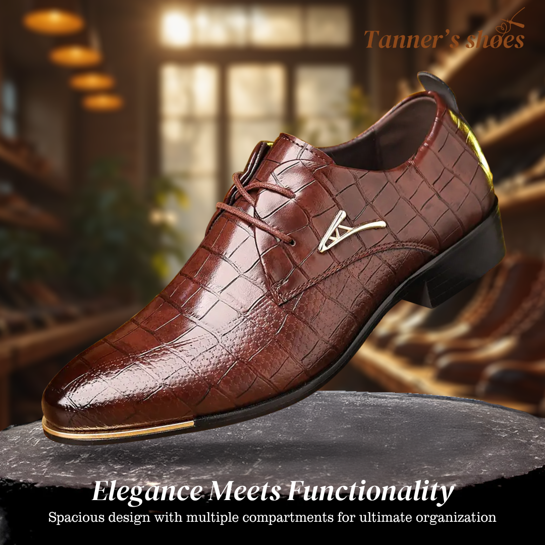 Flynn | Oxford PU Leather For Men