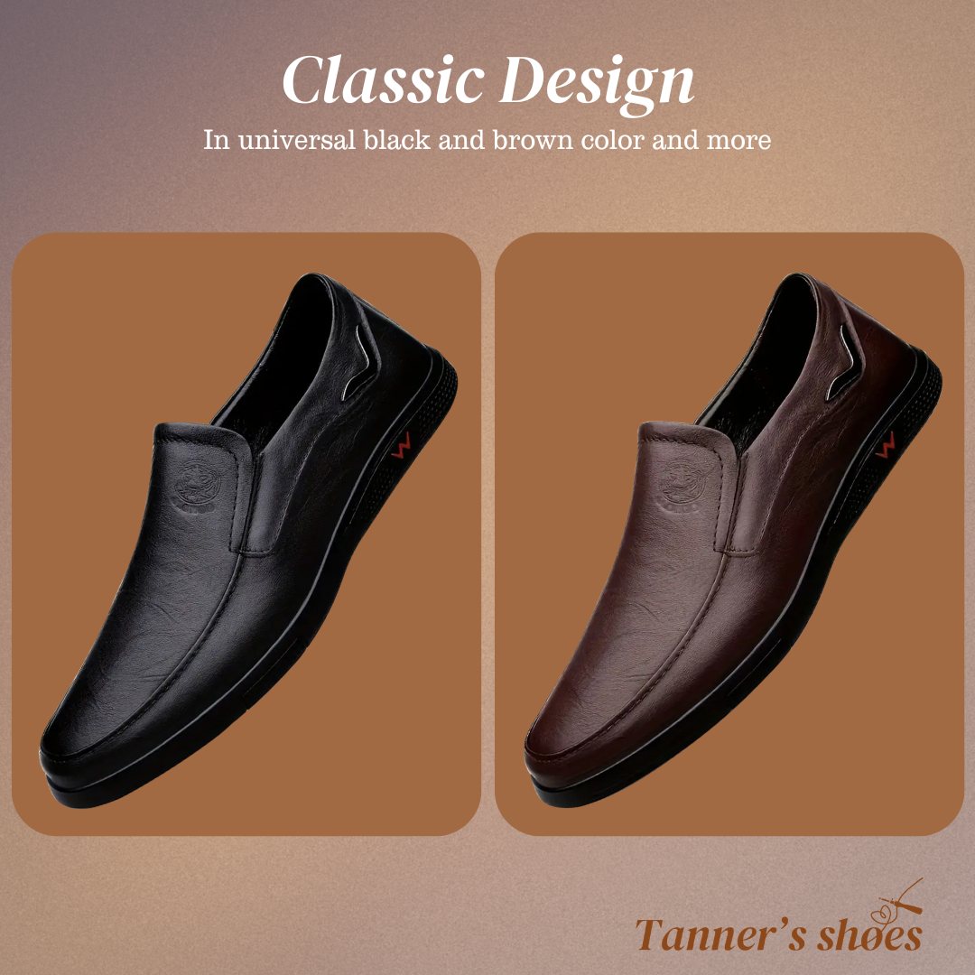 Aiden | Casual Leather Slip-on Shoes