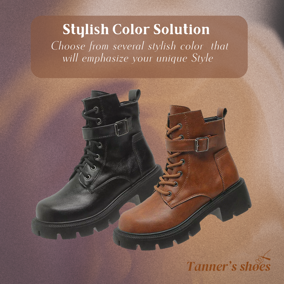 Matilda | Women's Boots With Solid Color