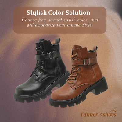 Matilda | Women's Boots With Solid Color