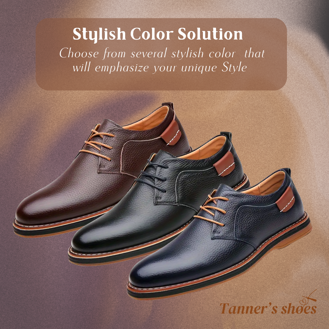 Connor | Solid Color Business Shoes