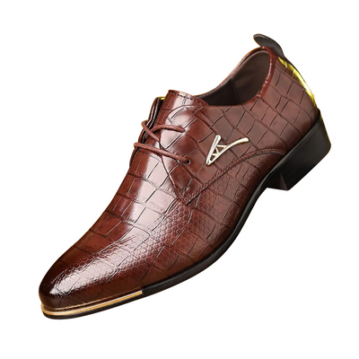 Flynn | Oxford PU Leather For Men