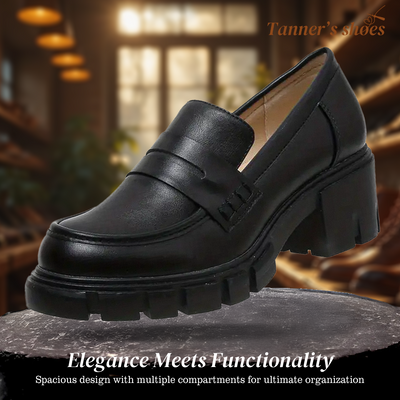 Elanora | Loafers with Chunky Heels for Women